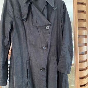 Theory Linen Trench Coat